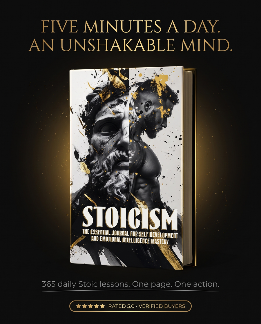 Stoicism: The Essential Journal for Self Development and Emotional Intelligence Mastery
