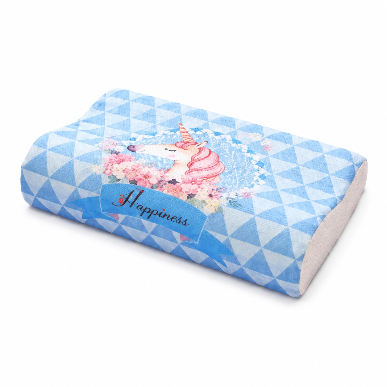 RYVA calming kids pillow – Blue Unicorn