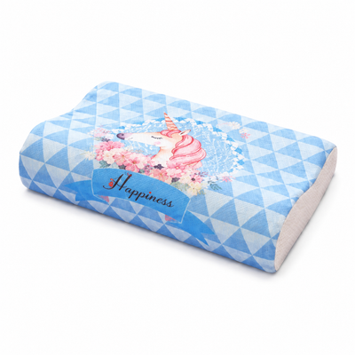 RYVA calming kids pillow – Blue Unicorn