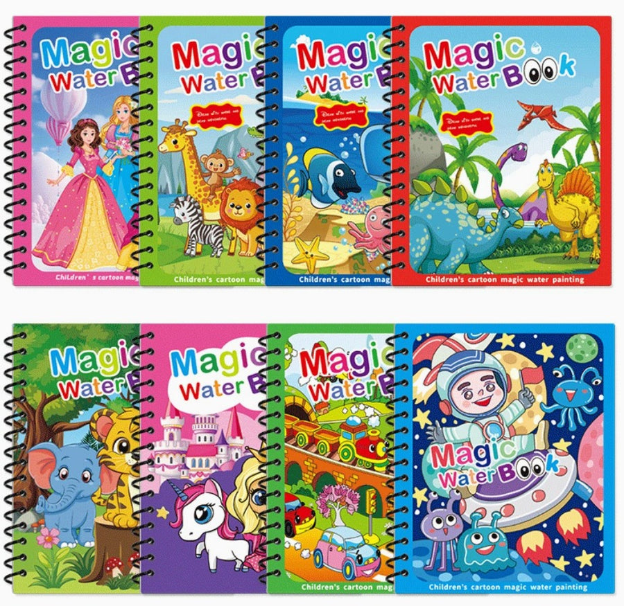 Magic Water Coloring Book