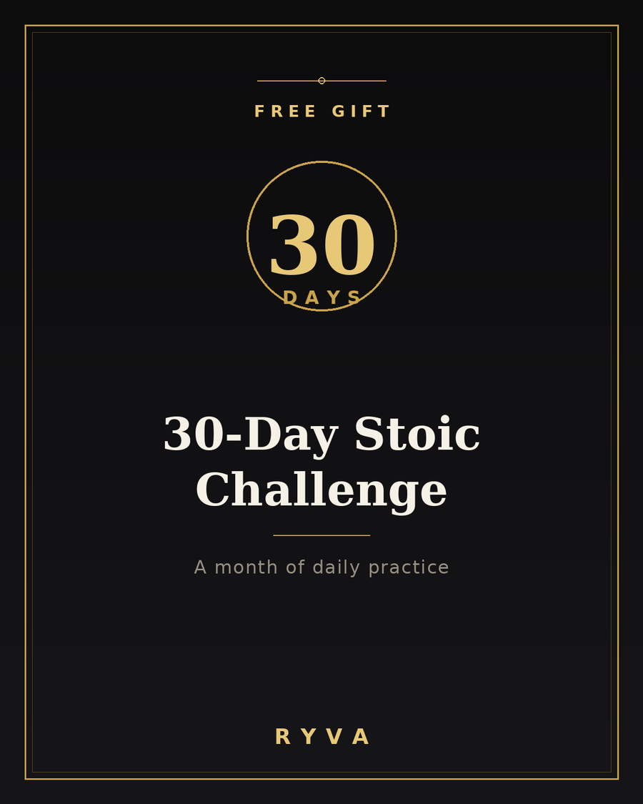 RYVA — 30-Day Stoic Challenge (Free Gift)