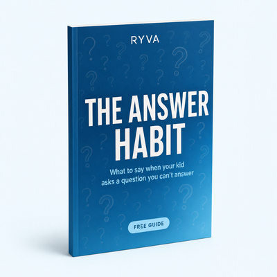 The Answer Habit — free digital guide for parents from RYVA