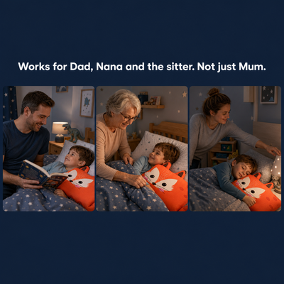 Works for Dad, Nana and the sitter. Not just Mum.